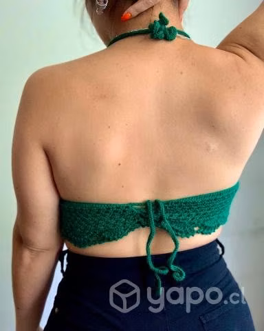 Crop top tejido - Imagen 2