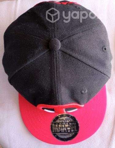 Jockey Snapback Flat Back Caps Deadpool original M - Imagen 5