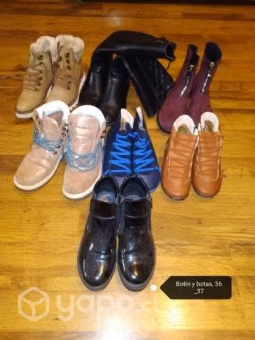 Lotes de botines y zapatillas