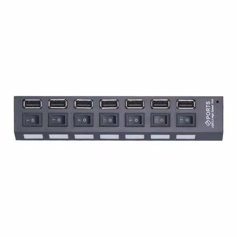 Extensión de USB de 7 puertos