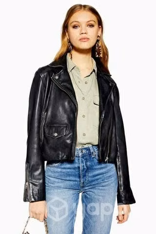 Chaqueta de cuero Topshop - Imagen 2