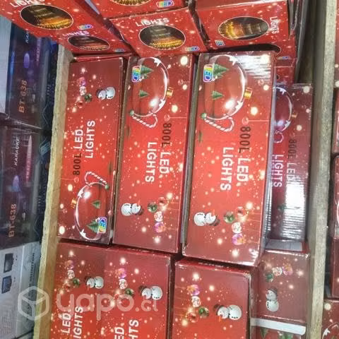 Cortina 800 luces led de navidad