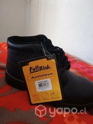 Zapatos de seguridad Profilex negros anticlavos
