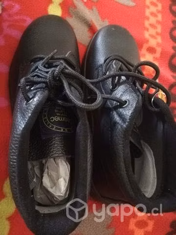 Zapatos de seguridad Profilex negros anticlavos