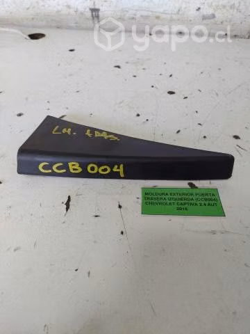 Moldura Exterior Puerta Trasera Izquierda (CCB004)