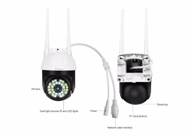 Cámara ip Vstarcam cs662 motorizada