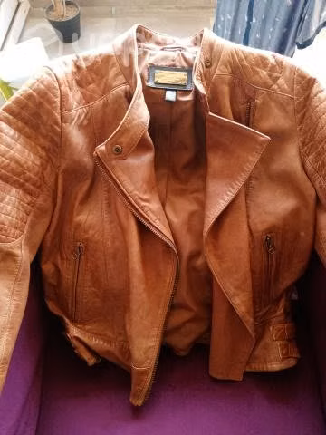 Chaqueta de cuero
