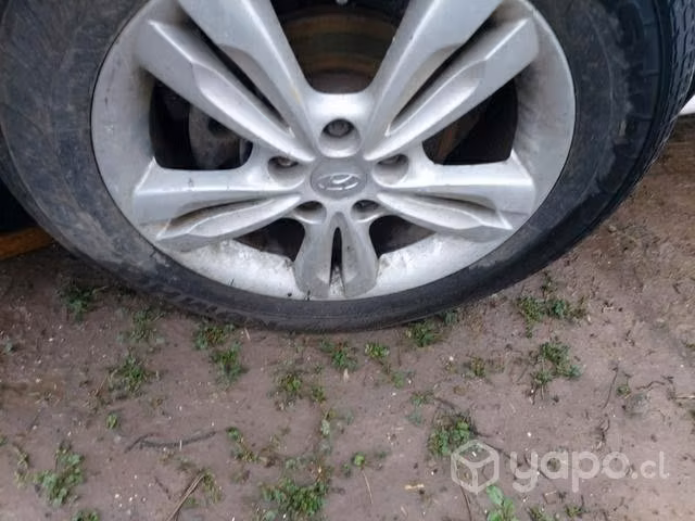 Juego de Llantas Hyundai tucson aro 17 originales - Imagen 2