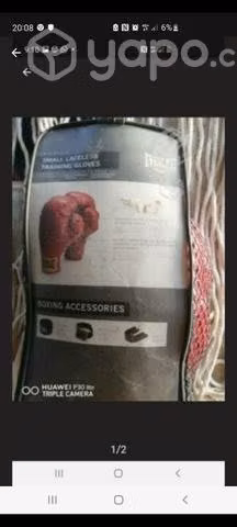 Guantes de boxeo