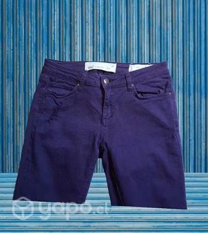 Jeans RKF burdeos talla 36 - Imagen 2