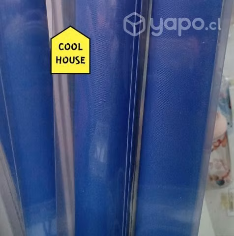 Cortinas roller liso Azul de diferentes medidas