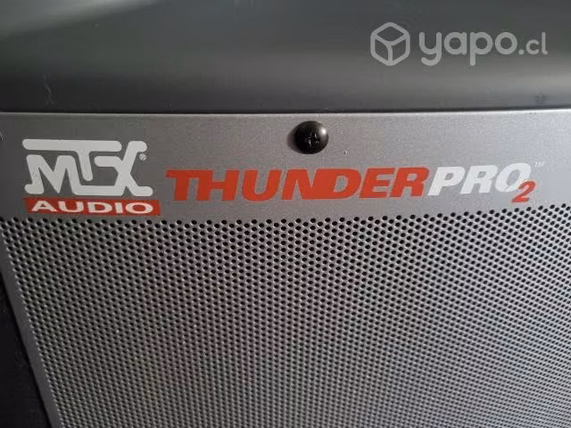 Parlante mtx audio thunder pro2