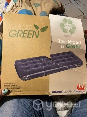 Colchón inflable ecológico