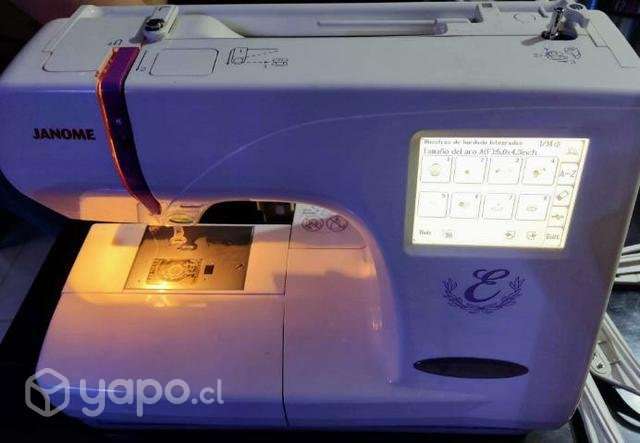 Bordadora Janome 350e memory craft - Imagen 3