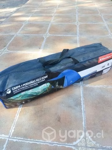 Carpa 4 personas kimber Sin uso