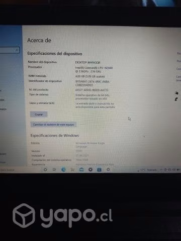 Computador lenovo