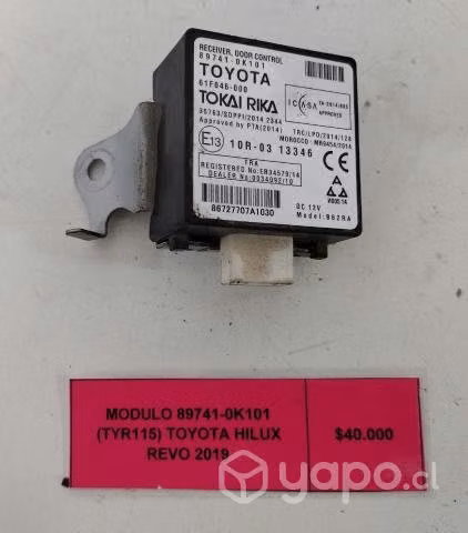 Modulo 89741-0K101 (TYR115) Toyota Hilux Revo 201