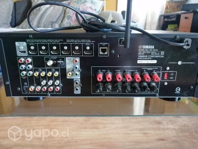 Receivers Yamaha rx v 579 - Imagen 2