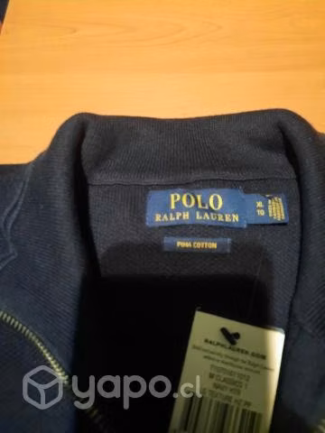 Chaleco polo original nuevo xl azul - Imagen 5