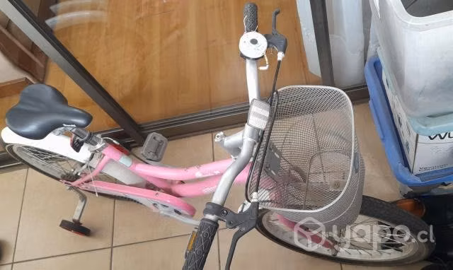 Bicicleta Niña Aro 20 con Canasto Bianchi - Imagen 4