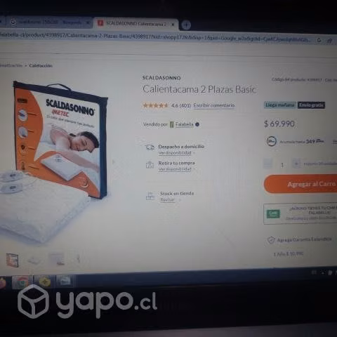 SCALDOSONO 2 plazas