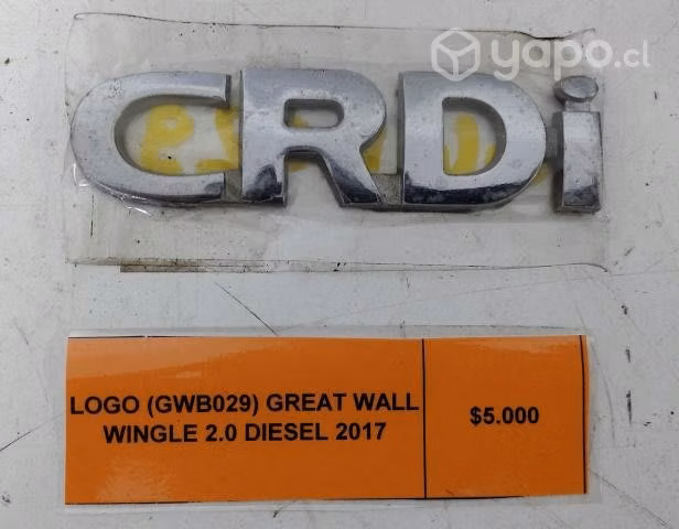 Logo (GWB029) Great Wall Wingle 2.0 Diesel 2017