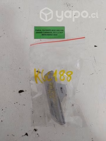 Farol Patente (KGC188) Kia Grand Carnival EX 3.3 A