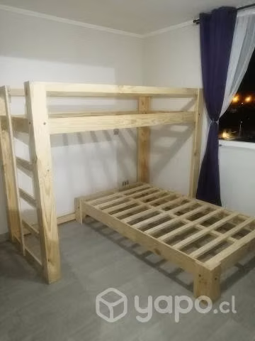 Cama alta Semi nueva