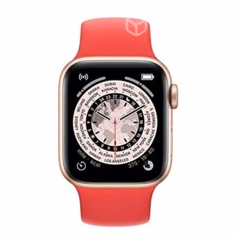 Reloj Smartwatch Smartphone I7 PRO MAX Rojo