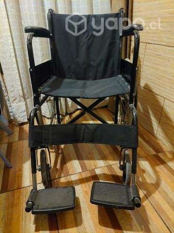Silla de Ruedas Manual Negra - Imagen 4