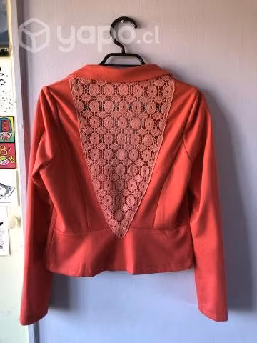 Blazer con encaje en la esplada - Imagen 2