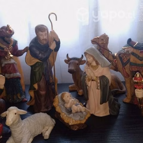 Pesebre Navideño de Porcelana (Único)