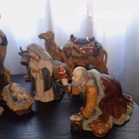 Pesebre Navideño de Porcelana (Único)