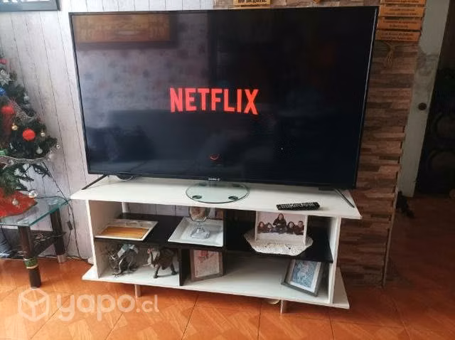 Smart TV de 65" más rack