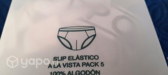 SLIPS NueVOS EN SU CAJA de 5 unidades - Imagen 3