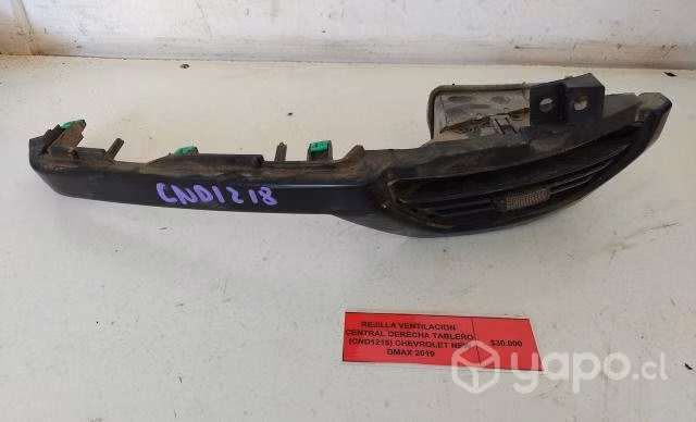 Rejilla Ventil Central Der Tablero New Dmax 2019