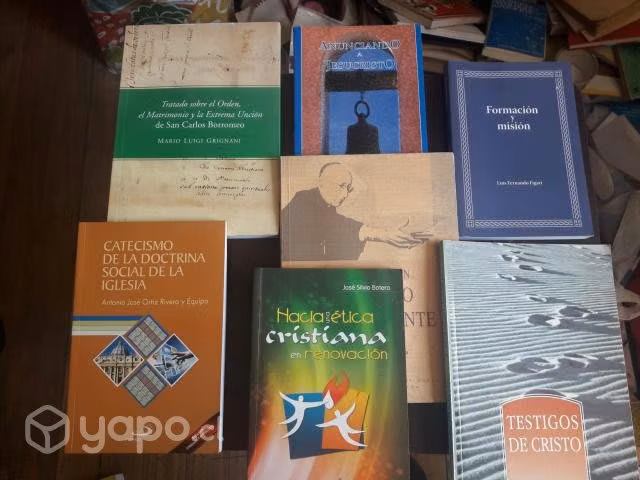 Lote de libros de religión