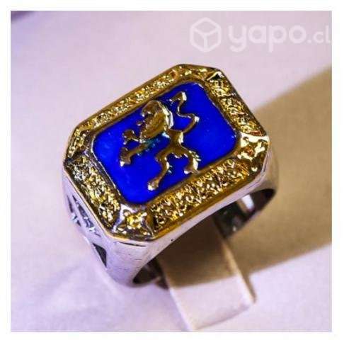 Anillo Esmaltado Con El León De Escocia - Imagen 3