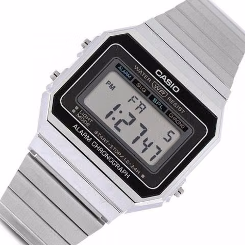 Reloj casio a700w-1 vintage delgado nuevos - Imagen 2