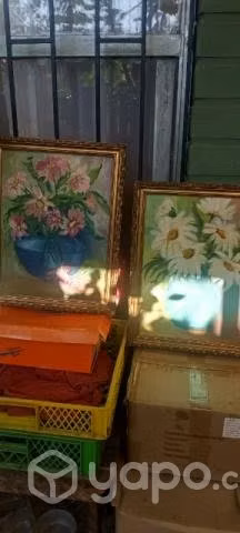 Cuadros de oleo de floreros muy bonitos