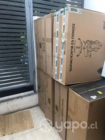 Nuevo Silla Gamer Gear Gamer Düngu -NEGRO/BLANCO
