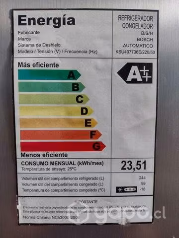 Refrigerador Bosch - Imagen 4