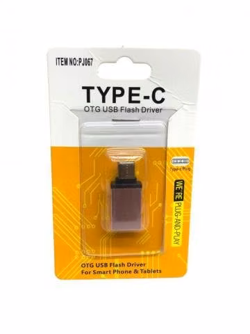 Adoptador tipo c a usb hembra