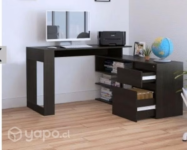 Escritorio L Negro