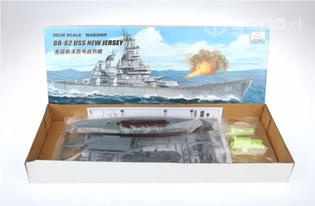 Maqueta Armable Acorazado New Jersey