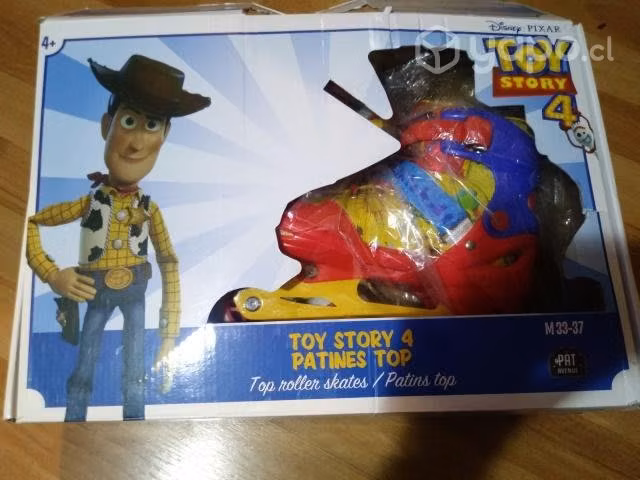 Patines toy story talla m.desde el nro. 33 al 37