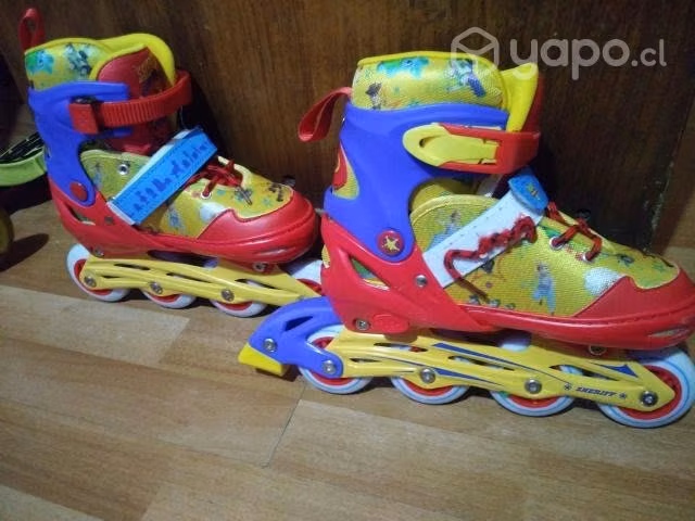 Patines toy story talla m.desde el nro. 33 al 37