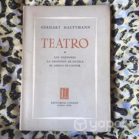 Teatro - Gerhart Hauptmann (Tomo 1)