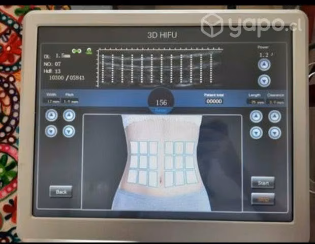 HIFU 3D con cartucho por cambio de rubro