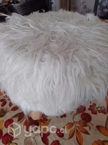 Puf blanco - Imagen 2